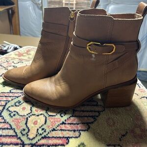 Louise et Cie Tan Ankle Boots